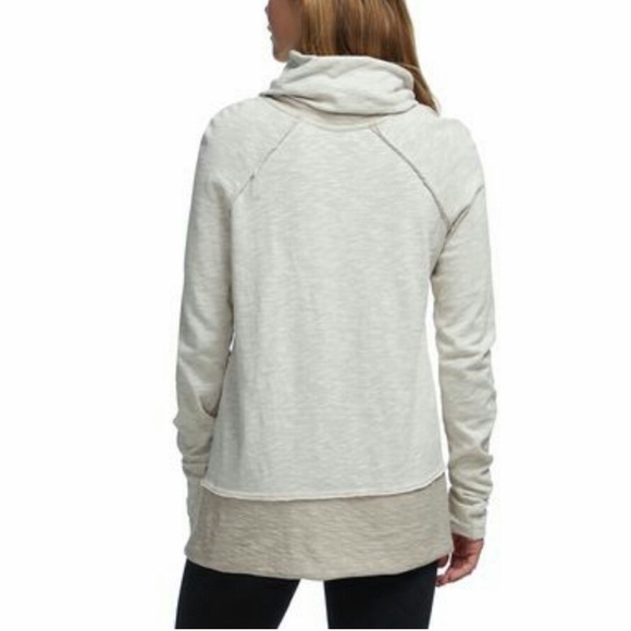 FREE PEOPLE Beach Cocoon Tunic Sweater XS|S Oatmeal Slouchy Boho Casual - Picture 6 of 14